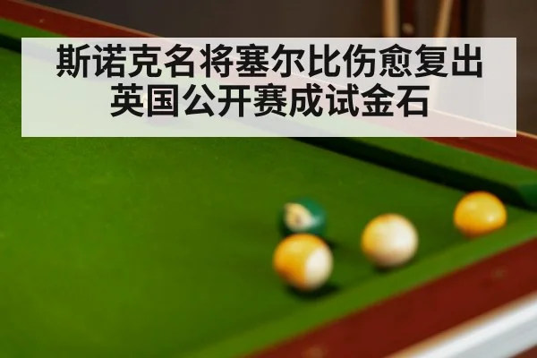 snooker table with balls
